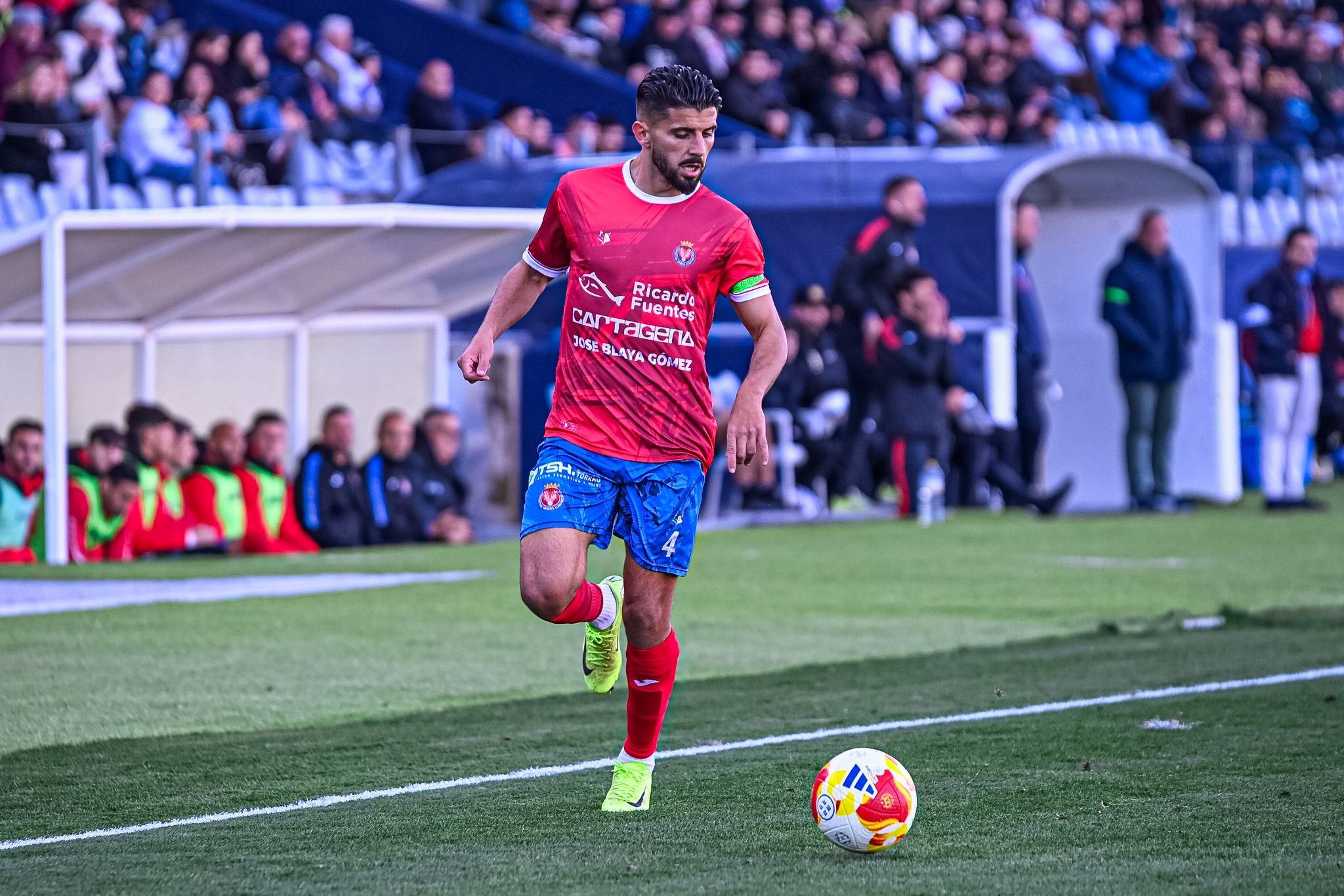 Imagen principal de la crónica del Real Jaén CF - Deportiva Minera.